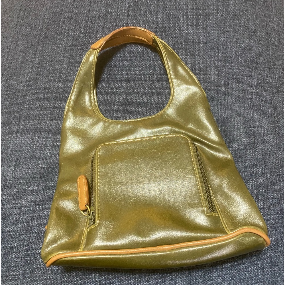 Vintage Womens Nine West Mini Purse, Attached Mirror